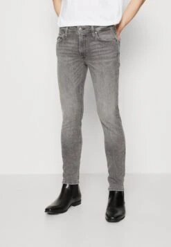 Jack & Jones Jjiliam Jjoriginal- Jeans Skinny Fit - Grey Denim