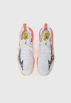 Mizuno WAVE LIGHTNING NEO 3 - Volleyball Shoes - White/fiery Coral/citrus -Stock X 1c6e3c7766ba40a9b78e005dd87eaac7