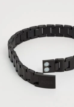 Boss CANDOR JEWELRY UNISEX - Bracelet - Black -Stock X 1c77be1d9f35429ba597504bf36d48a2