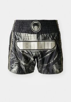 Venum INVADER MUAY THAI SHORTS - Sports Shorts - Black/sand -Stock X 1c86d0a463e1474e9653dfbf612abff0