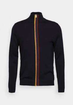 PAUL SMITH Cardigan Zip Thru - Cardigan - Dark Blue -Stock X 1c88263b43574262980837e0f2089406