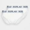 Replay Basic Cuff Logo Box 2 Pack - Briefs - White/White -Stock X 1d0fbcbef9c54834aba087e632872b73