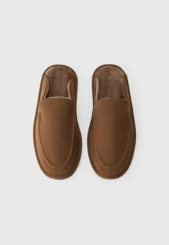 Boss HOME MULE - Slippers - Dark Brown -Stock X 1d207d5cf45944ad8077662cff5e66cc