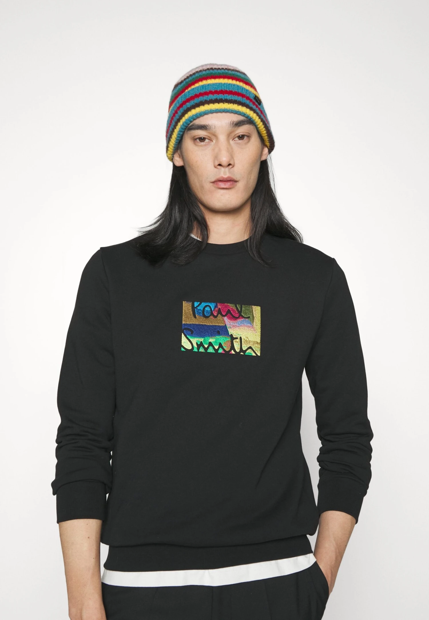 PAUL SMITH Embroidered - Sweatshirt - Black 6 PAUL SMITH Embroidered - Sweatshirt - Black - Image 4