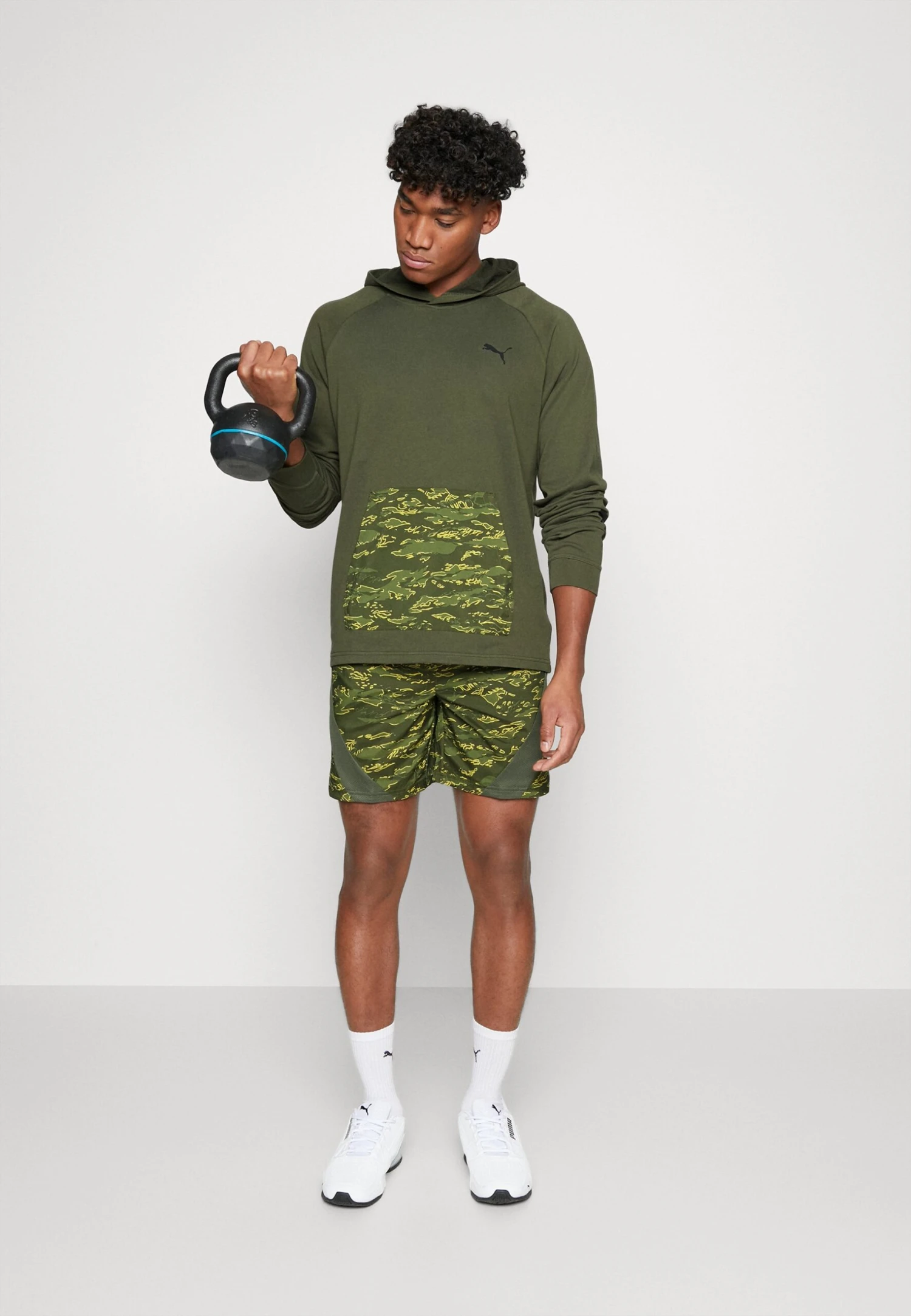 Puma Train Concept- Sports Shorts - Green Moss 7 Puma Train Concept- Sports Shorts - Green Moss - Image 5