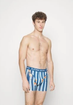 BJØRN BORG Boxer 3 Pack - Pants - Dark Blue/Light Blue
