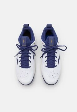Mizuno Wave Luminous 2 - Volleyball Shoes - White/Blue Ribbon/Gold -Stock X 1d801f0ac5c84ed993e6715958d8fd92