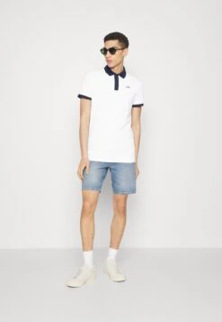 Hollister Co. Contrast Placket- Polo Shirt - White -Stock X 1e43ce0d84c0476792b74a6a8a12b049