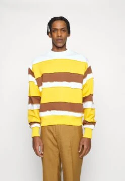 Upcycling- Sweatshirt - Brown/Yellow/White -Stock X 1e5c1a2ed6714e969739af091d962513