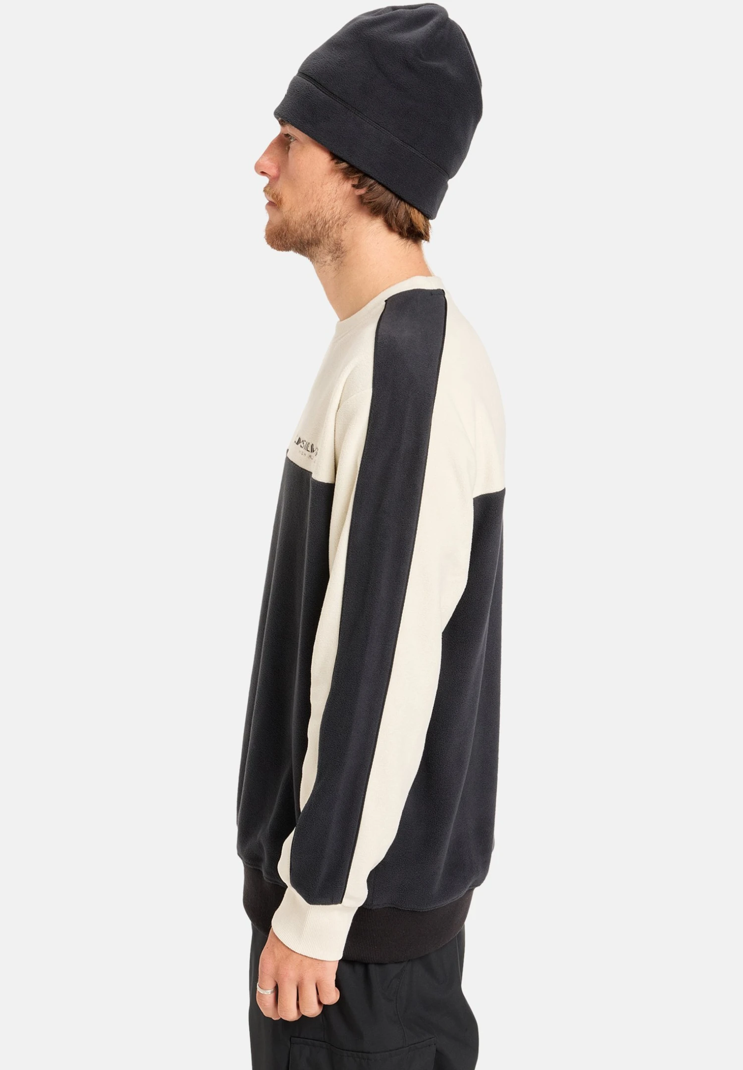 Quiksilver HIGH ALTITUDE - Fleece Jumper - True Black 7 Quiksilver HIGH ALTITUDE - Fleece Jumper - True Black - Image 5