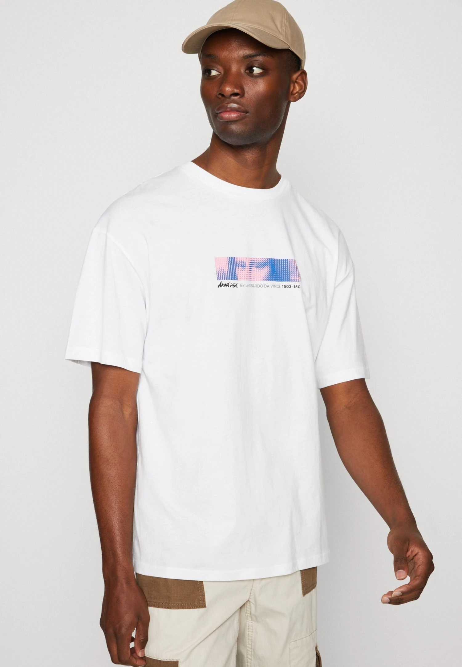 Jack & Jones Jormasterpiece Tee Crew Neck - Print T-Shirt - White 6 Jack & Jones Jormasterpiece Tee Crew Neck - Print T-Shirt - White - Image 4