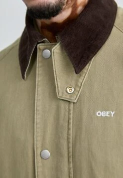 Obey Clothing CADEN WORK JACKET - Summer Jacket - Mermaid Faded Wash -Stock X 204754ea626a4c73b60e7914f509721f