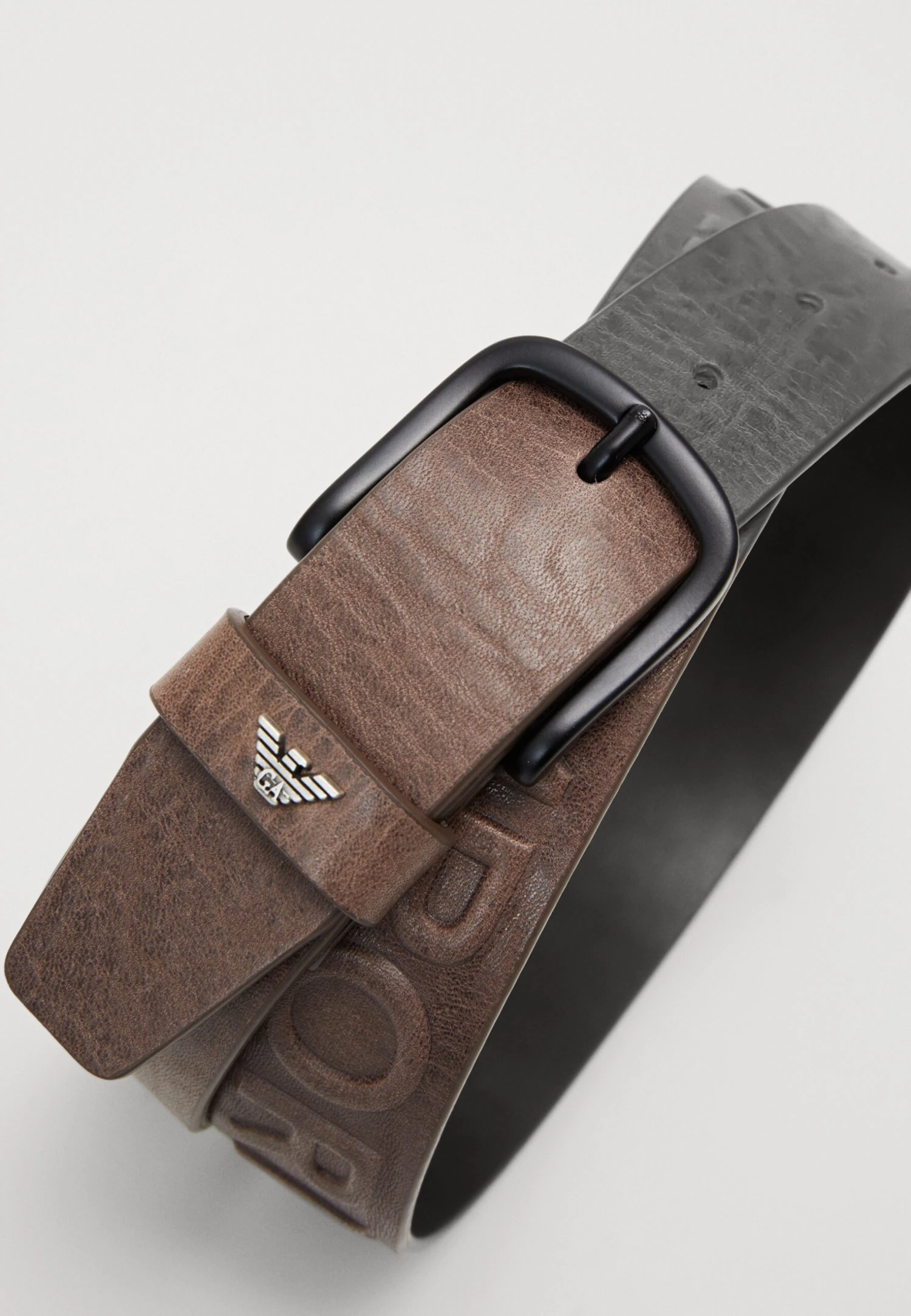 Emporio Armani Belt Unisex - Belt - Grigio 6 Emporio Armani Belt Unisex - Belt - Grigio - Image 4