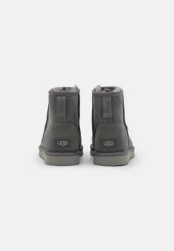 Ugg Classic Mini - Classic Ankle Boots - Dark Grey -Stock X 212a2106651b4174a7e25c8ff15e43e6