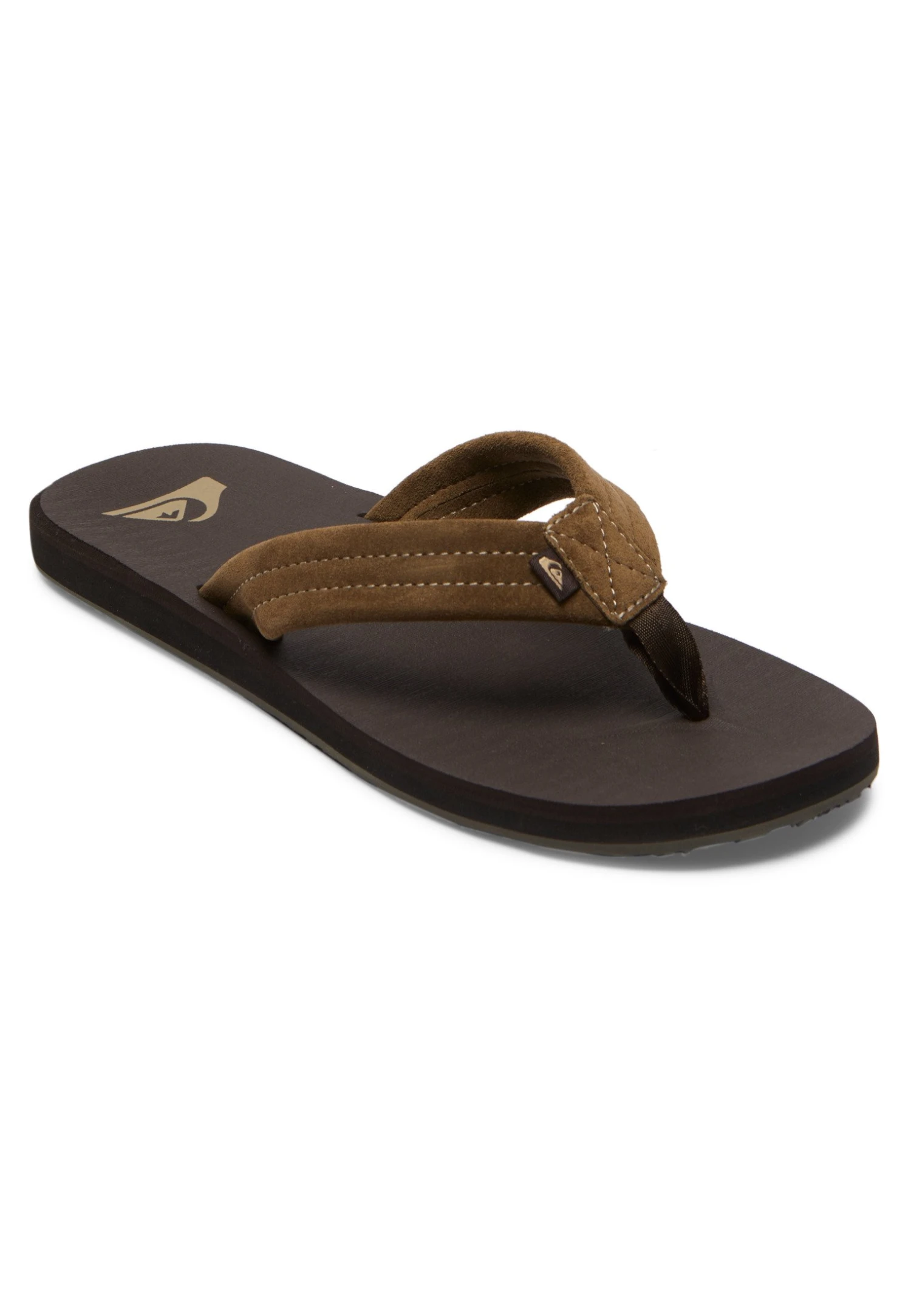 Quiksilver CARVER CORE - T-bar Sandals - Brown 4 Quiksilver CARVER CORE - T-bar Sandals - Brown - Image 2