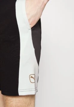 Puma King - Sports Shorts - Black/Shadow Gray/White -Stock X 217a6ab7f43b4d77aa0f69e69283dc70