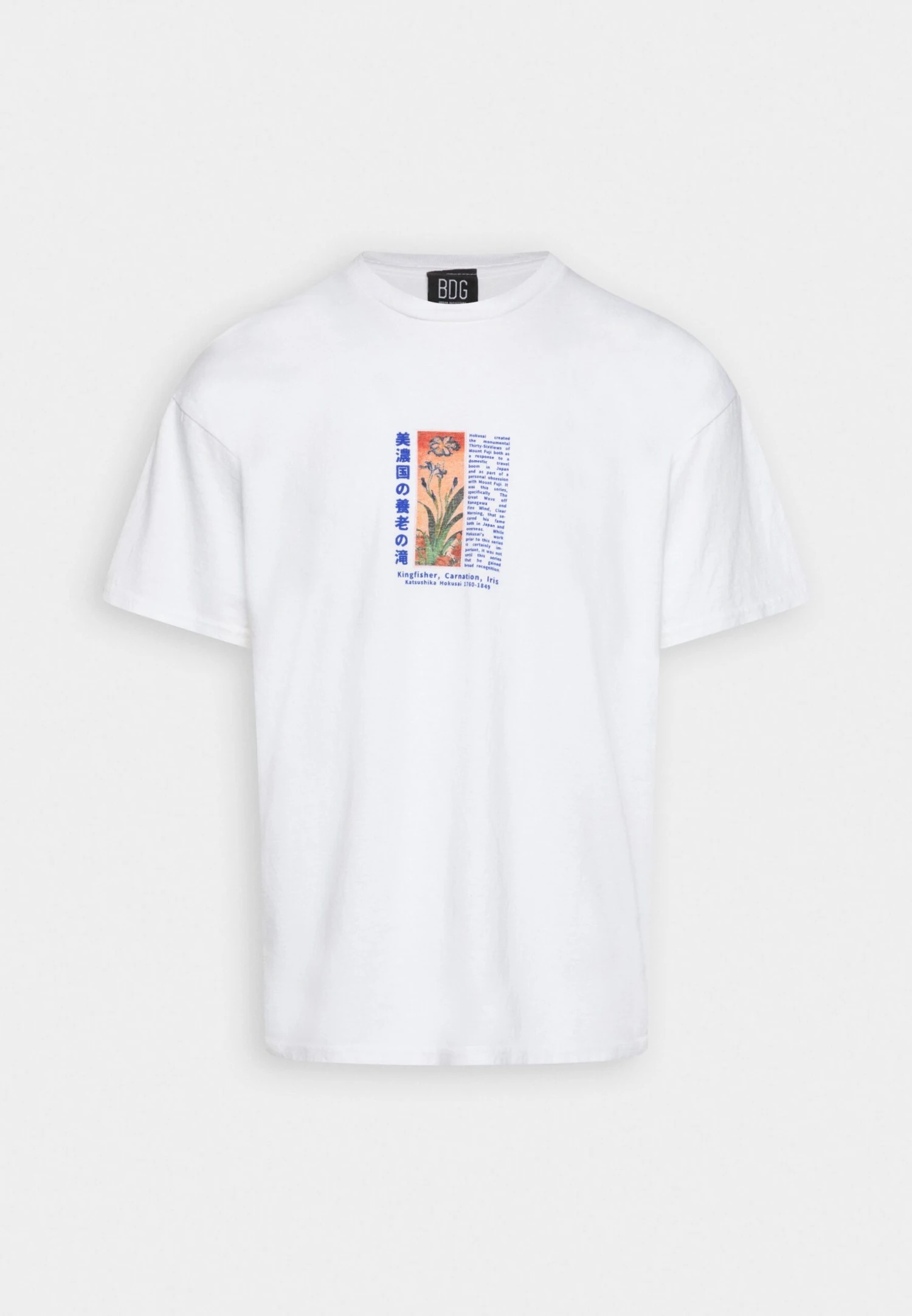 BDG Urban Outfitters Hokusai Palm - Print T-Shirt - White 6 BDG Urban Outfitters Hokusai Palm - Print T-Shirt - White - Image 4