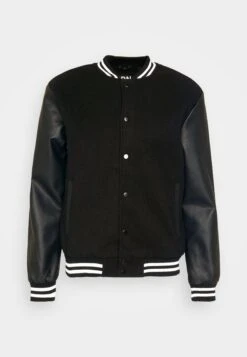 BRAVE SOUL Edan - Bomber Jacket - Black/Black -Stock X 2251f3ccbc774e9c89a31e250748d8ee