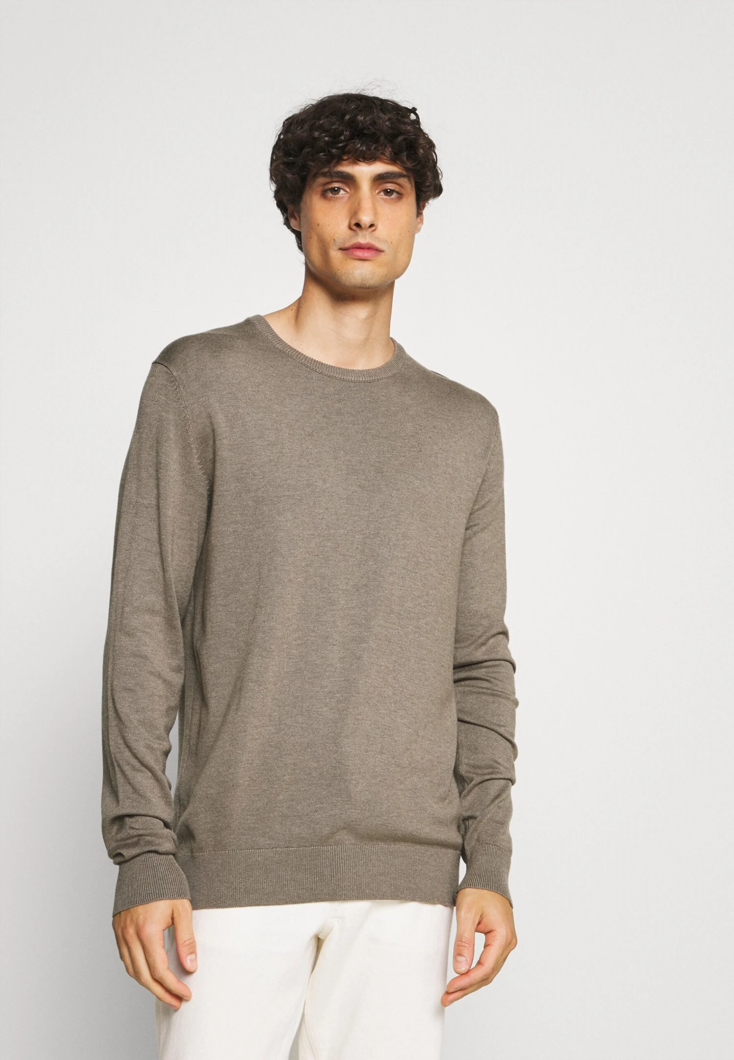 Lindbergh Jumper - Sand Melange 3 Lindbergh Jumper - Sand Melange