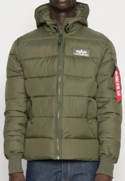 Alpha Industries Puffer Alpha - Winter Jacket - Dark Green