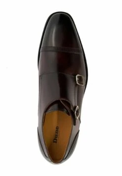 Dune London SALOON DOUBLE STRAP MONK - Smart Slip-ons - Brown -Stock X 2299b6777524482699e7b8335de5a627
