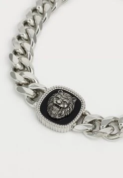 Guess LION KING - Bracelet - Silver-coloured/black -Stock X 23448a560d664e84a57ea0f934c50a92