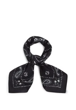 Karl Lagerfeld Jeans WESTERN NECK BANDANA UNISEX - Foulard - Black -Stock X 235b9f10d4724277a9c9325a0268426e