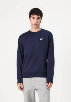 Nike Sportswear CLUB CREW - Sweatshirt - Obsidian