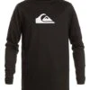 Quiksilver Solid Streak Surf Longsleeve Mit Upf 50 - Long Sleeved Top - Black -Stock X 2458763ee1f64c5e9d03712d0d9dc5fd