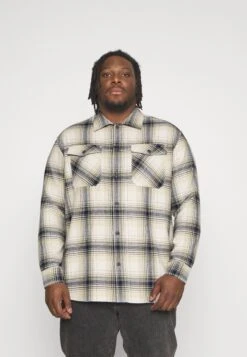 Jack & Jones Jjeeddie Overshirt Ls Pls - Summer Jacket - Brown/Green