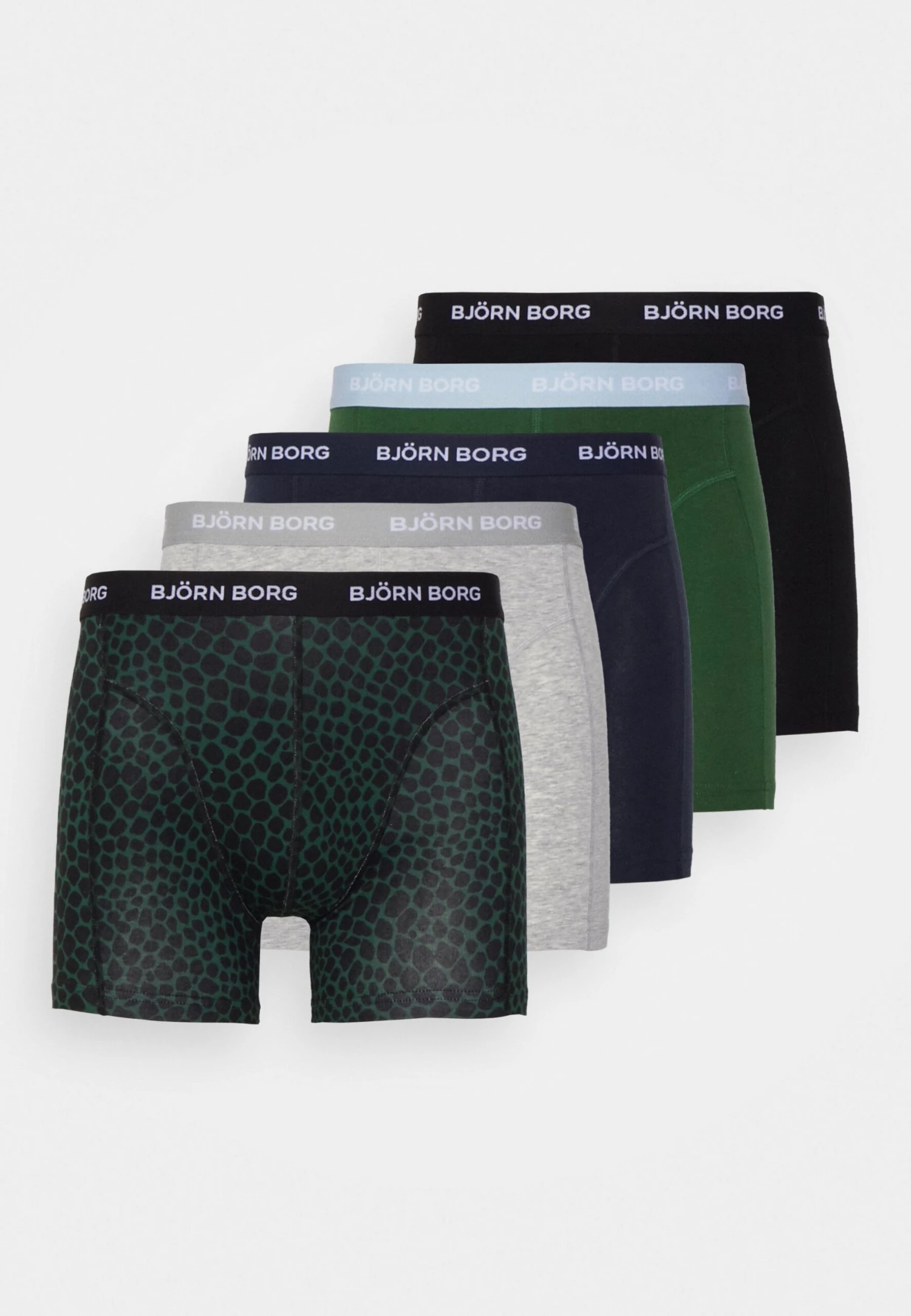 BJØRN BORG 5 Pack - Pants - Blue/Green/Black/Grey 9 BJØRN BORG 5 Pack - Pants - Blue/Green/Black/Grey - Image 7