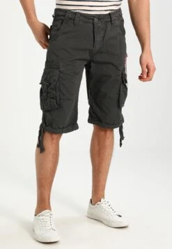 Alpha Industries Jet - Shorts - Grey/Black