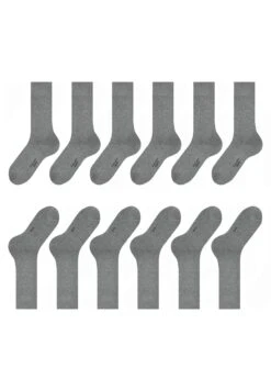 Falke Happy 6-Pack Everyday Casual - Socks - Light Greymel -Stock X 25f786f864e7410ea5d67e8cfcbf09ed