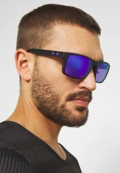 Oakley Holbrook - Sunglasses - Matte Black/Prizm Violet -Stock X 26461891d63c439fa9f171e45b7d102a