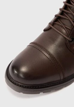 Jack & Jones JFWCHATSWORTH SN - Lace-up Ankle Boots - Brown Stone -Stock X 2650eec4a4ae46e8907f38bb6d637739