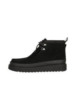 Clarks Lace-up Ankle Boots - Black Sde