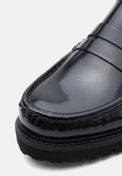 Selected Homme SLHHUGO PENNY LOAFER - Smart Slip-ons - Black -Stock X 267fafd11242468ab83ff2723424a8bc