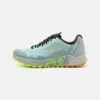 Adidas TERREX Terrex Agravic FlowGore Tex Trail - Trail Running Shoes - Semi Flash Aqua/Wonder Silver/Lucid Lemon