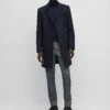Boss H-Hyde-234 - Classic Coat - Dark Blue Four -Stock X 26f5e61ccea9422eb5bdd980866aa40a