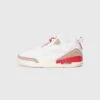 Jordan SPIZIKE LOW - Trainers - White/fire Red/desert