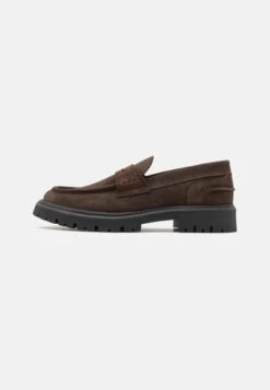 Les Deux Tatum Loafer - Slip-Ons - Dark Brown