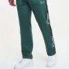 Pegador Wide Track Pants Unisex - Tracksuit Bottoms - Forest Green/Black -Stock X 2892900e14414bff83ddaa5deac9219c