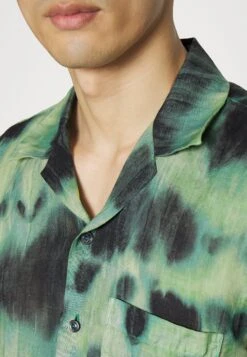 120% Lino Camicia Uomo - Shirt - Sage Soft Fade -Stock X 28959528397d4fd990de9fd681ec3597