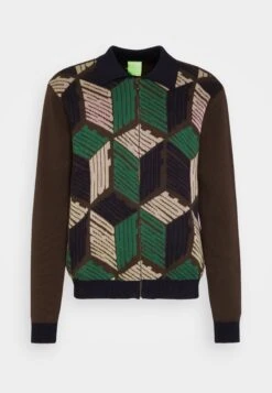 HUF Dimensions Zip - Cardigan - Chocolate -Stock X 28cc8d70721144e293c6f2d707f4cc8b