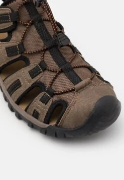 Hi-Tec Cove Sport - Walking Sandals - Taupe/Burnt Orange -Stock X 29374775e195448ba30830878dc50073