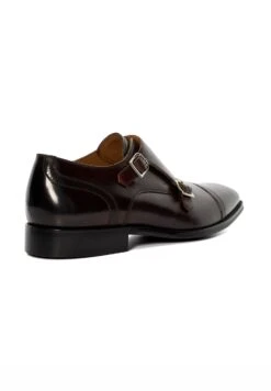 Dune London SALOON DOUBLE STRAP MONK - Smart Slip-ons - Brown -Stock X 29594fe8864246ef92fe825c29523cd0