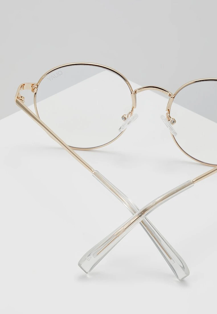 QUAY AUSTRALIA I See You Blue Light - Blue Light Glasses - Gold-Coloured/Clear 8 QUAY AUSTRALIA I See You Blue Light - Blue Light Glasses - Gold-Coloured/Clear - Image 6