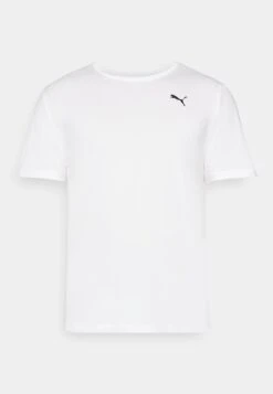 Puma ESSENTIALS SOLID CAT TEE - Sports T-shirt - White -Stock X 298f40e3156545278181a899d9ce1027