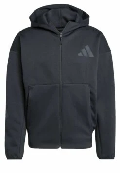 Adidas Sportswear Z.N.E. - Zip-up Sweatshirt - Medium Grey Heather 40 Adidas Sportswear Z.N.E. - Zip-up Sweatshirt - Medium Grey Heather -Stock X 2a2f15e25fe042ca973c2033cb561140