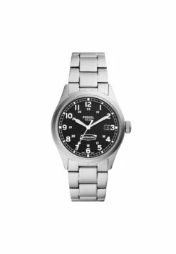 Fossil Traditional Defender - Watch - Silver-Coloured